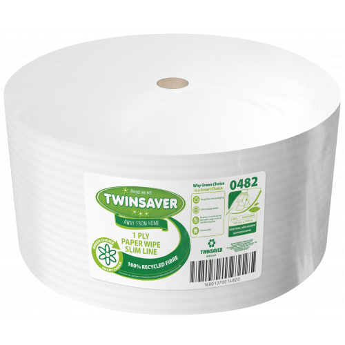 Twinsaver Wipe Econo 1 Ply