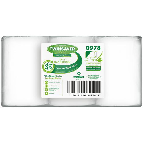 Twinsaver 2 Ply Control Hand Towel (6 units)