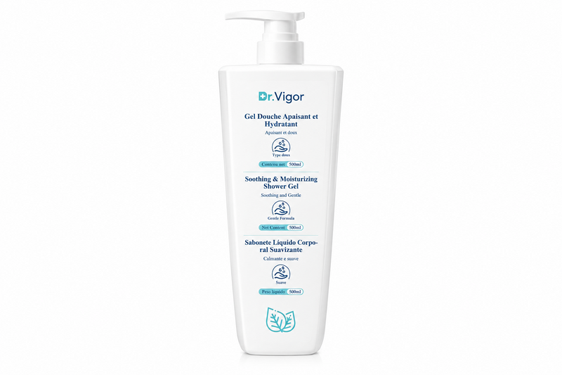 Dr. Vigor Soothing & Moisturizing Shower Gel – 500ml