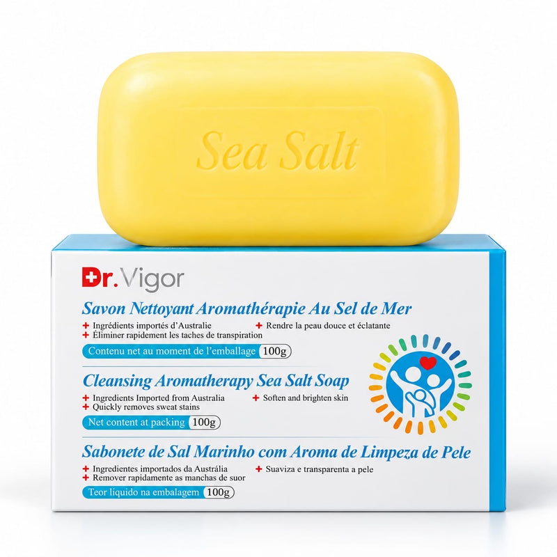Dr. Vigor Sea Salt Soap Face Wash 100g