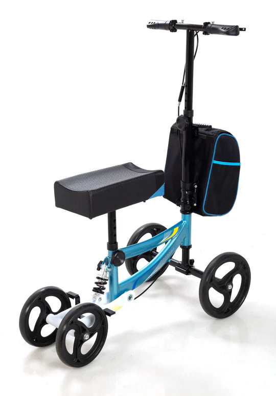 Folding Knee Scooter With Rear Suspension