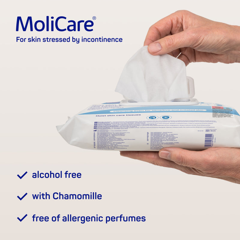 MoliCare Skin Moist Care Tissues (50 units)