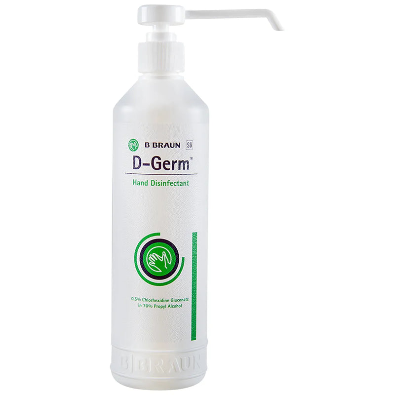 B. Braun D-Germ Hand Disinfectant – 70% Propyl Alcohol + 0.5% CHG