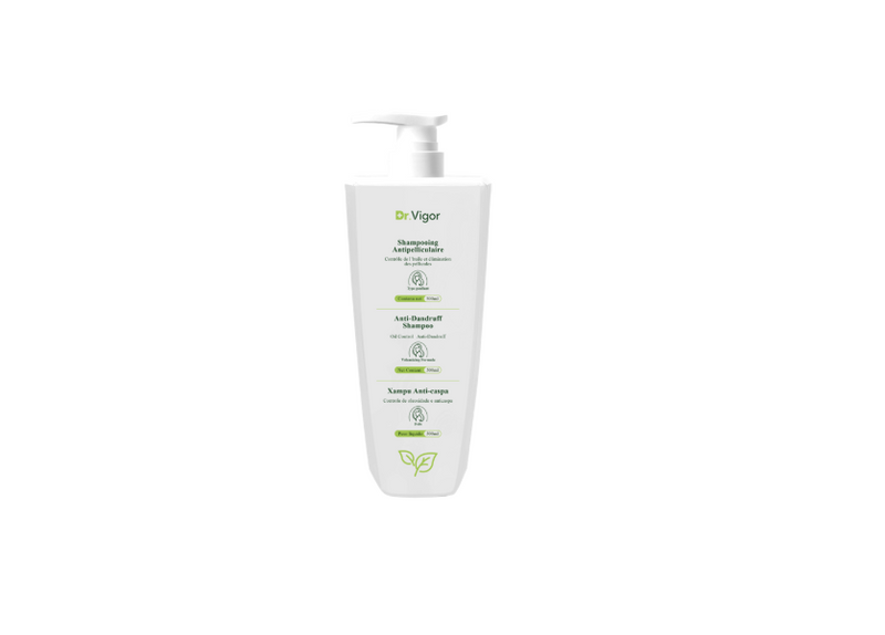 Dr. Vigor Anti-Dandruff Shampoo 500ml – Oil Control, Scalp Care & Refreshing Formula