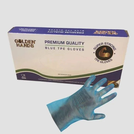 Golden Hands TPE Glove – Blue