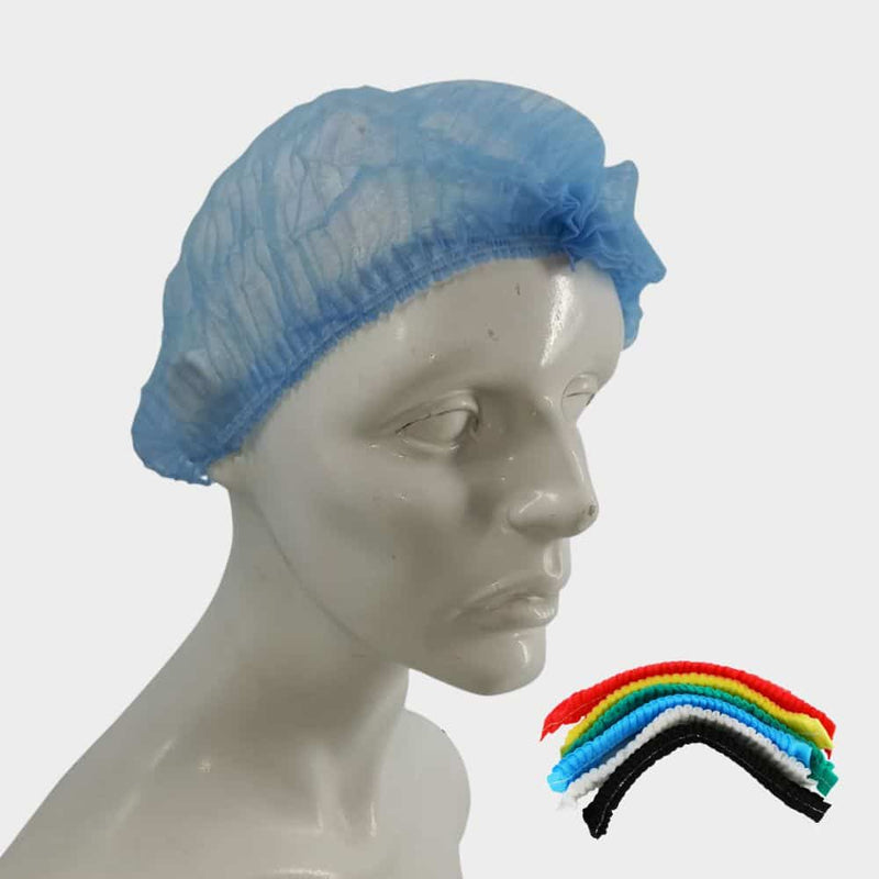 Omnisurge Mob Cap – Disposable Non-Woven Hair Cap  Lightweight • Comfortable • Hygienic • Disposable