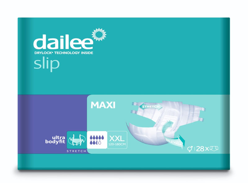 Dailee Slip Maxi XXL – 7.5-Drop Absorbency | 28 Pack