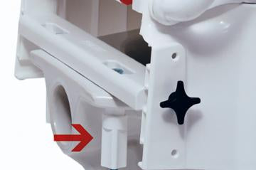 Aquatec 900 Raised Toilet Seat (with Lid)