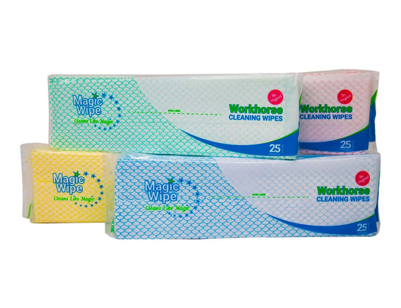 Magic Wipes Workhorse Cloth  Heavy-Duty Cleaning Performance | Durable | Highly Absorbent