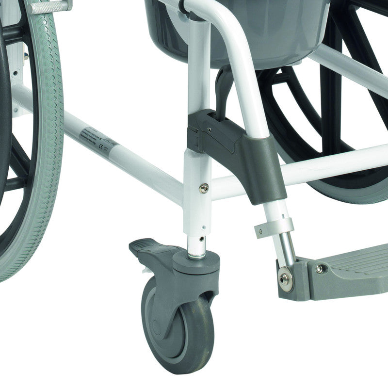 Shower/Toilet Wheelchair Aston 24 (Self-Propelled)
