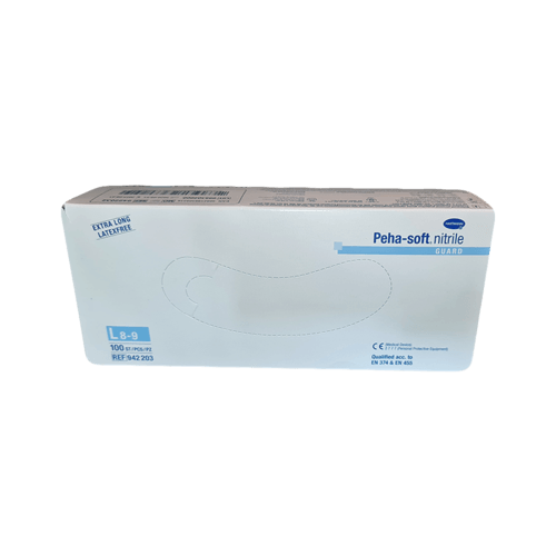 Peha- Soft Nitrile Powder Free Gloves - Long Cuff DAATS.