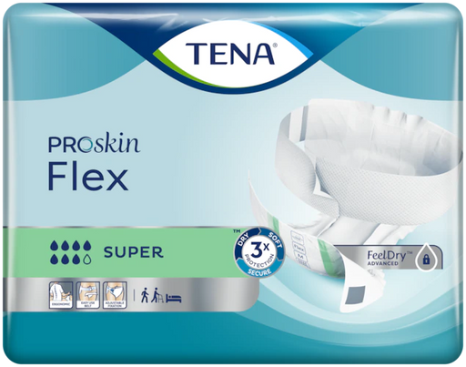 TENA ProSkin Flex Super - Belted (Bulk) - DAATS