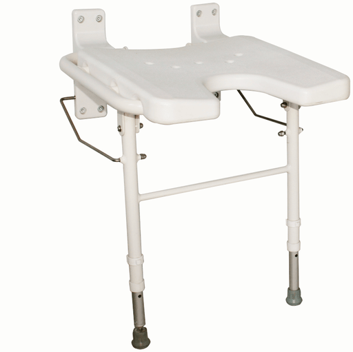Wall Shower Seat with Legs - DAATS